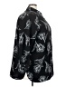 Susan Graver 100% Polyester Floral Black 3/4 Sleeve Blouse Size 22 - photo 4