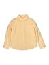 Zara Solid Yellow Long Sleeve Button-Down Shirt Size 7 - photo 1