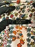 BSL 100% Viscose Print Ivory Jumpsuit Size S - photo 3
