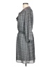 Daniel Rainn 100% Polyester Chevron-herringbone Gray Casual Dress Size L - photo 5
