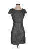 BD Junior 100% Polyester Metallic Gray Cocktail Dress Size 1 - photo 1