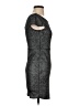 BD Junior 100% Polyester Metallic Gray Cocktail Dress Size 1 - photo 4