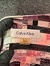 Calvin Klein Print Purple Sleeveless Blouse Size S - photo 7