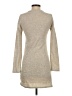 Dee Elly Tweed Gray Tan Casual Dress Size S - photo 2