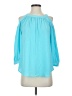 Kaari Blue Teal 3/4 Sleeve Blouse Size XS - photo 1