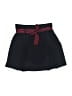 Nautica 100% Polyester Solid Black Blue Skirt Size 8 - photo 1