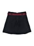 Nautica 100% Polyester Solid Black Blue Skirt Size 8 - photo 2