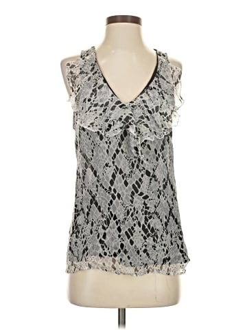 Kenar Sleeveless Silk Top (view 1)