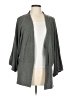 Cotton Bleu Gray Cardigan Size L - photo 1