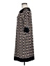 Audrey Whitmore Print Black Casual Dress Size M - photo 5