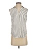 Ann Taylor 100% Polyester Ivory Sleeveless Blouse Size XS - photo 1