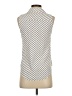 Ann Taylor 100% Polyester Ivory Sleeveless Blouse Size XS - photo 2