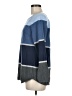Karen Scott 100% Cotton Color Block Blue Pullover Sweater Size M - photo 5