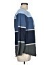 Karen Scott 100% Cotton Color Block Blue Pullover Sweater Size M - photo 4