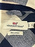 Vineyard Vines 100% Polyester Checkered-gingham Blue Long Sleeve Blouse Size 6 - photo 7