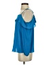 1.State 100% Polyester Blue 3/4 Sleeve Blouse Size S - photo 5