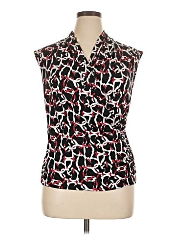 Donna Ricco Sleeveless Blouse (view 1)