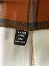 Shein Curve Plaid Orange Casual Pants Size 0X - photo 3