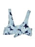 DRESSFO Floral Blue Swimsuit Top Size S - photo 1