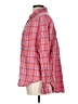 Seen Worn Kept 100% Cotton Plaid Red Long Sleeve Button-Down Shirt Size 10 - photo 5