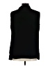 Ann Taylor LOFT 100% Polyester Black Long Sleeve Polo Size M - photo 2