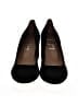fs/ny 100% Leather Black Heels Size 6 1/2 - photo 2