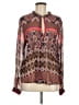 Konrad + Joseph 100% Polyester Brown Long Sleeve Blouse Size L - photo 1
