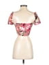 Privacy Please Pink Short Sleeve Top Size XXS - photo 2