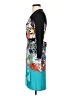 BCBGMAXAZRIA Teal Black Kimono Size XS - photo 5