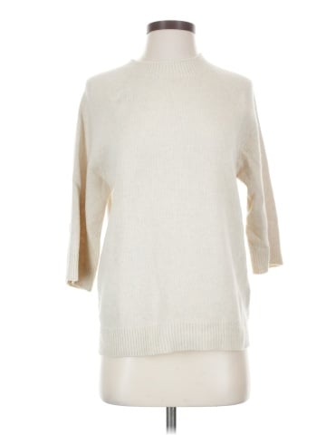 Olive Wool Pullover Sweater (view 1)