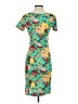 Assorted Brands Print Teal Green Cocktail Dress Size S - photo 2