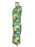 Assorted Brands Print Teal Green Cocktail Dress Size S - photo 5