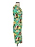 Assorted Brands Print Teal Green Cocktail Dress Size S - photo 4