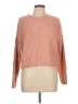Ultra Flirt Pink Pullover Sweater Size L - photo 1