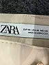 Zara Solid Tan Faux Leather Pants Size 2 - photo 7
