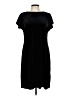 Alyx Solid Black Casual Dress Size 12 - photo 1