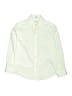 Calvin Klein Solid Ivory Long Sleeve Button-Down Shirt Size 8 - photo 1