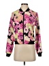 Skechers 100% Polyester Floral Pink Jacket Size XS - photo 1
