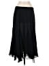 Chaps 100% Polyester Solid Black Formal Skirt Size 6 - photo 1