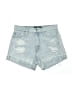 Aero 100% Cotton Blue Denim Shorts Size 2 - photo 1