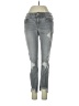 Express Jeans Hearts Gray Jeans Size 0 (petite) - photo 1