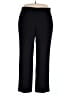 Jones Studio 100% Polyester Solid Black Dress Pants Size 16W - photo 1