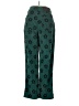 Afends 100% Cotton Animal Print Green Teal Cords Size 2 - photo 2