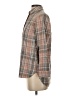Madewell Plaid Brown Long Sleeve Button-Down Shirt Size XS - photo 5