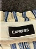 Express Stripes Gold Casual Pants Size 0 - photo 7