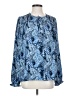 Joie Paisley Blue Long Sleeve Blouse Size XS - photo 1