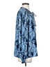 Joie Paisley Blue Long Sleeve Blouse Size XS - photo 4