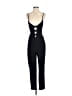 Charlotte Russe Solid Black Jumpsuit Size M - photo 1
