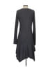 MICHAEL Michael Kors Polka Dots Gray Casual Dress Size S - photo 2