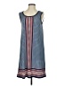 Max Edition Graphic Blue Casual Dress Size S - photo 1